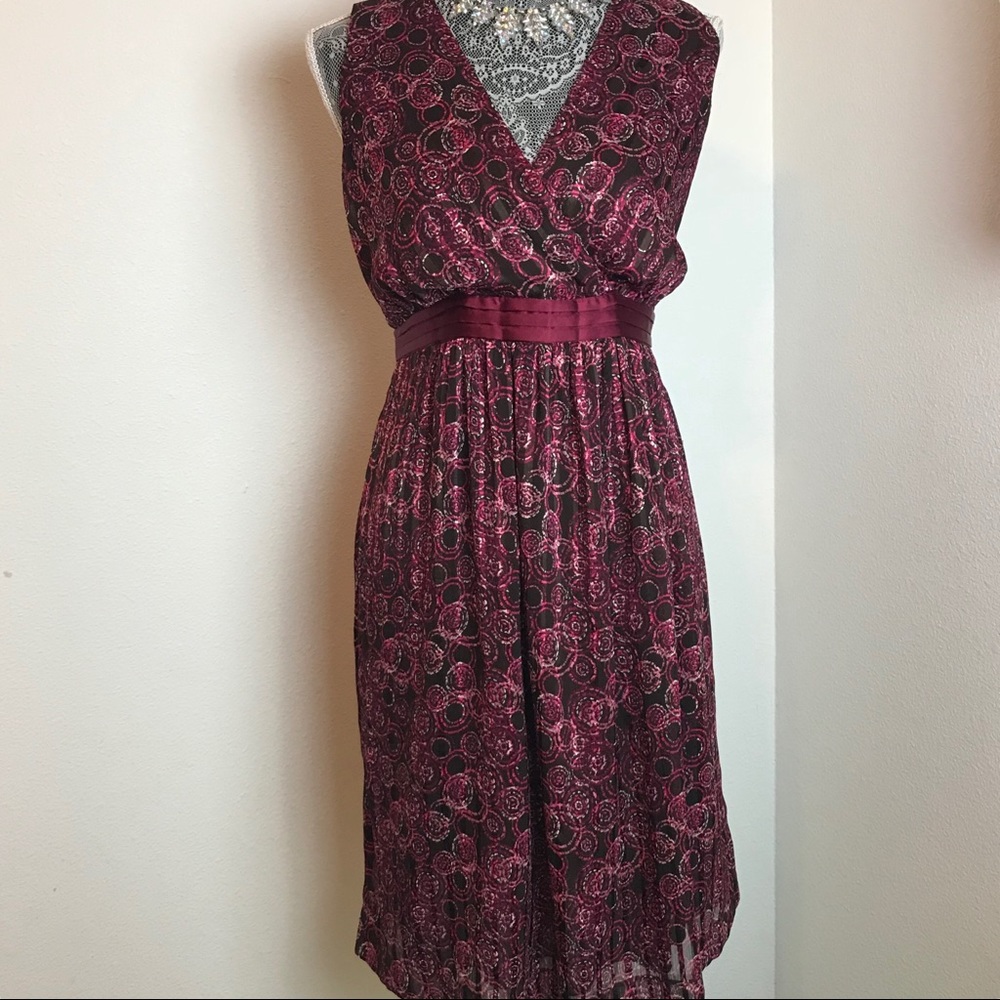 🌹Motherhood Maroom V-Neck Maternity Dress Size M